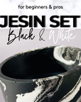 BLACK & WHITE JESIN SET